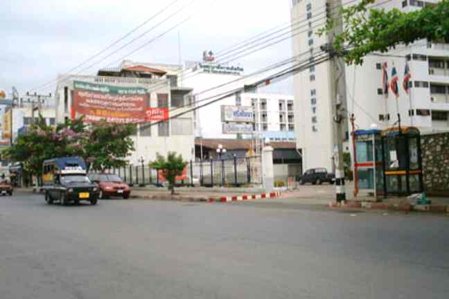 Korat Strip Today - in front of the Sri Patana Hotel