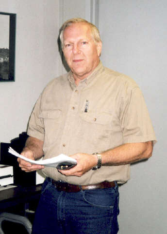 Older John Strain, June, 2001 at NARC/St Louis